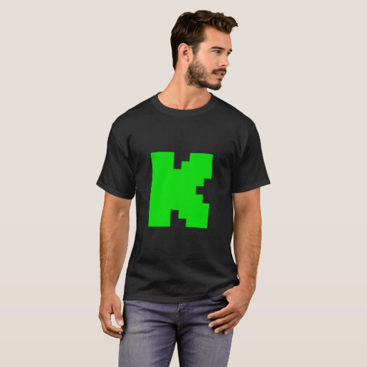 Black KICK Logo T-shirt (Voorkant volledig)