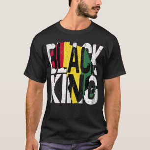 Black King Black History Maand African American Pr T-shirt