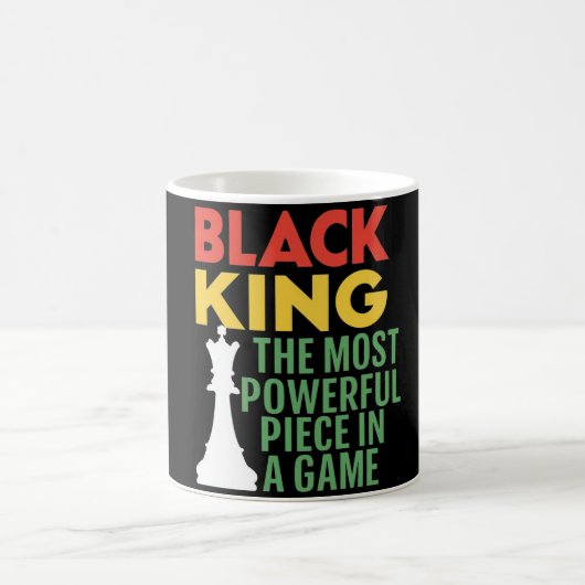 Black King: het meest krachtige stuk Koffiemok (Center)