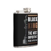 Black King is het belangrijkste stuk in het spel 1 Heupfles (Rechts)