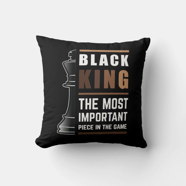 Black King is het belangrijkste stuk in het spel 1 Kussen (Voorkant)
