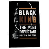 Black King is het belangrijkste stuk in het spel 1 Medium Cadeauzakje (Voorkant)