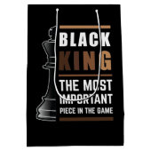 Black King is het belangrijkste stuk in het spel 1 Medium Cadeauzakje (Achterkant)