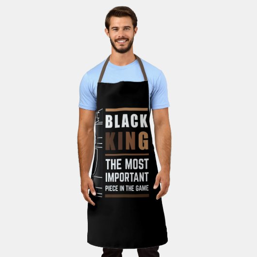 Black King is het belangrijkste stuk in het spel 1 Schort (Gedragen)