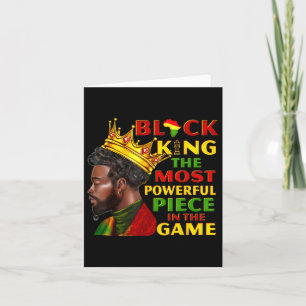 Black King is het krachtigste stuk in het spel Kaart