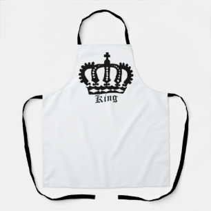 Black King op de kroon Schort