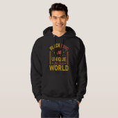 Black King Unique In The World Black History Month Hoodie (Voorkant volledig)