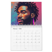 Black Kings Melanin Mannen Afrocentrische Bruh Dre Kalender (Feb 2026)