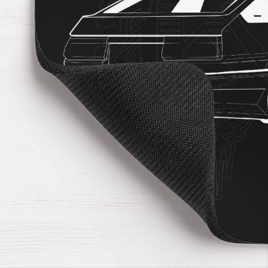 Black KIS Levin AE86 Muismat (Hoek)