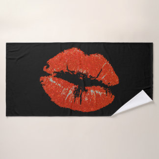 Black Kiss Bad Handdoek