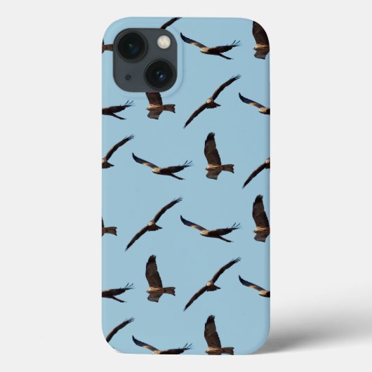 Black Kite Frenzy iPad Mini Hoes (Kies Kleur) (Achterkant)