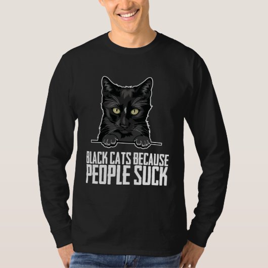 Black kitten Black mom Black dad 1 T-shirt (Voorkant)