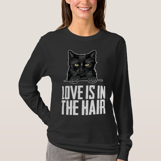 Black kitten  Black women  Black men T-shirt (Voorkant)