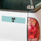 Black Kitten Bumpersticker (Op Truck)