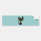 Black Kitten Bumpersticker (Voorkant)