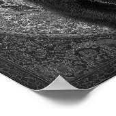 Black Kitten Poster (Hoek)