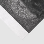 Black Kitten Tissuepapier (Detail)