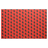 Black Kitty Cat Photography Fabric Stof (Yard (91,4 cm))