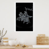 Black Knight Poster (Keuken)