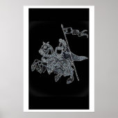Black Knight Poster (Voorkant)