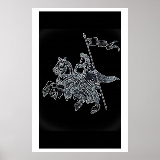Black Knight Poster (Voorkant)