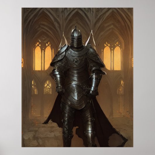 Black Knight Poster (Voorkant)