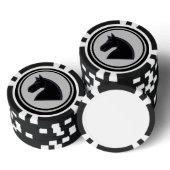 Black Knight Schaakstuk Pokerchips (Collectie)