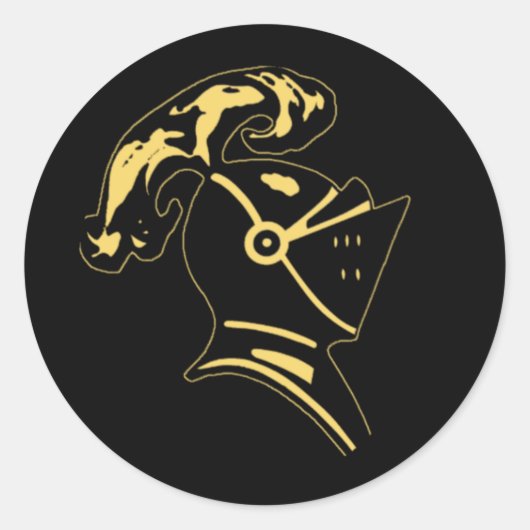 Black Knight - Sticker (Voorkant)