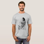 Black Koi Fish T-shirt (Voorkant volledig)