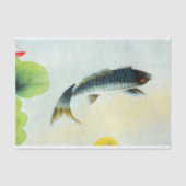 Black Koi Fish Tissue Paper Tissuepapier (Voorkant)