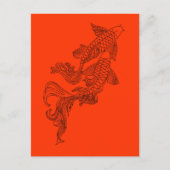 Black Kois Briefkaart (Voorkant)