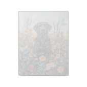 Black Lab - 11-inch x 8,5-inch Notitieblok (Linkerzijde)