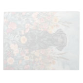 Black Lab - 11-inch x 8,5-inch Notitieblok (Voorkant)