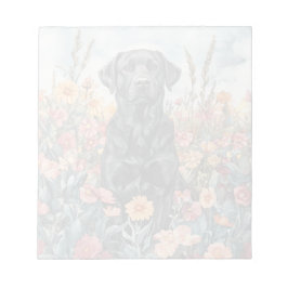 Black Lab - 5,5-inch x 6-inch Notitieblok
