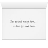 Black Lab All Occasion Kaart - Dog Cake Birthday (Binenzijde Horizontaal (Onderkant))