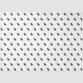 Black Lab Amerikaanse vlag VS Preppy Pet Love Tissuepapier (Voorkant)