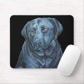 Black Lab Art Muismatten Blue Dog Muismatten & Gif (Met muis)
