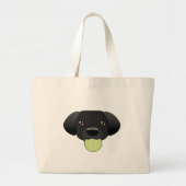 Black Lab Bag Grote Tote Bag (Voorkant)
