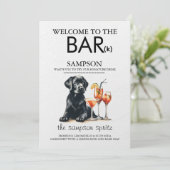 Black Lab Bar Menu (Staand voorkant)