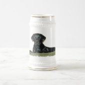 Black Lab Beer Stein Bierpul (Center)