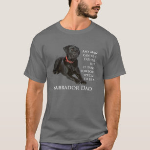 black lab dad shirt