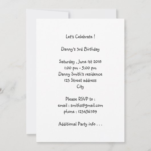 Black Lab Dog en Donuts Kaart (Achterkant)