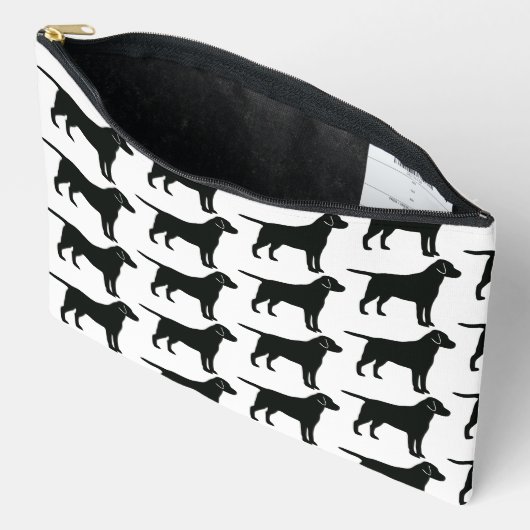 Black Lab Dog Etui (Open)