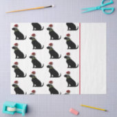 Black Lab Dog Kerstkerstkerstkerstkerstkerstkerstk Tissuepapier (Craft)