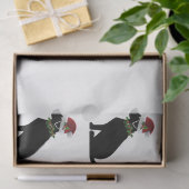 Black Lab Dog Kerstkerstkerstkerstkerstkerstkerstk Tissuepapier (Geschenk)