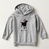 Black Lab Dog met kerstkerstkerstkerstkerstkerstke (Voorkant)