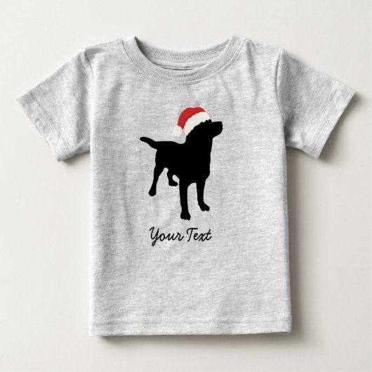 Black Lab Dog met kerstkerstkerstkerstkerstkerstke (Voorkant)