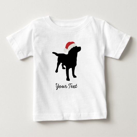 Black Lab Dog met kerstkerstkerstkerstkerstkerstke (Voorkant)