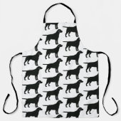 Black Lab Dog Schort (Voorkant)