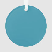 Black Lab Dog Silhouette Persoonlijke naam Ornament (achterkant)